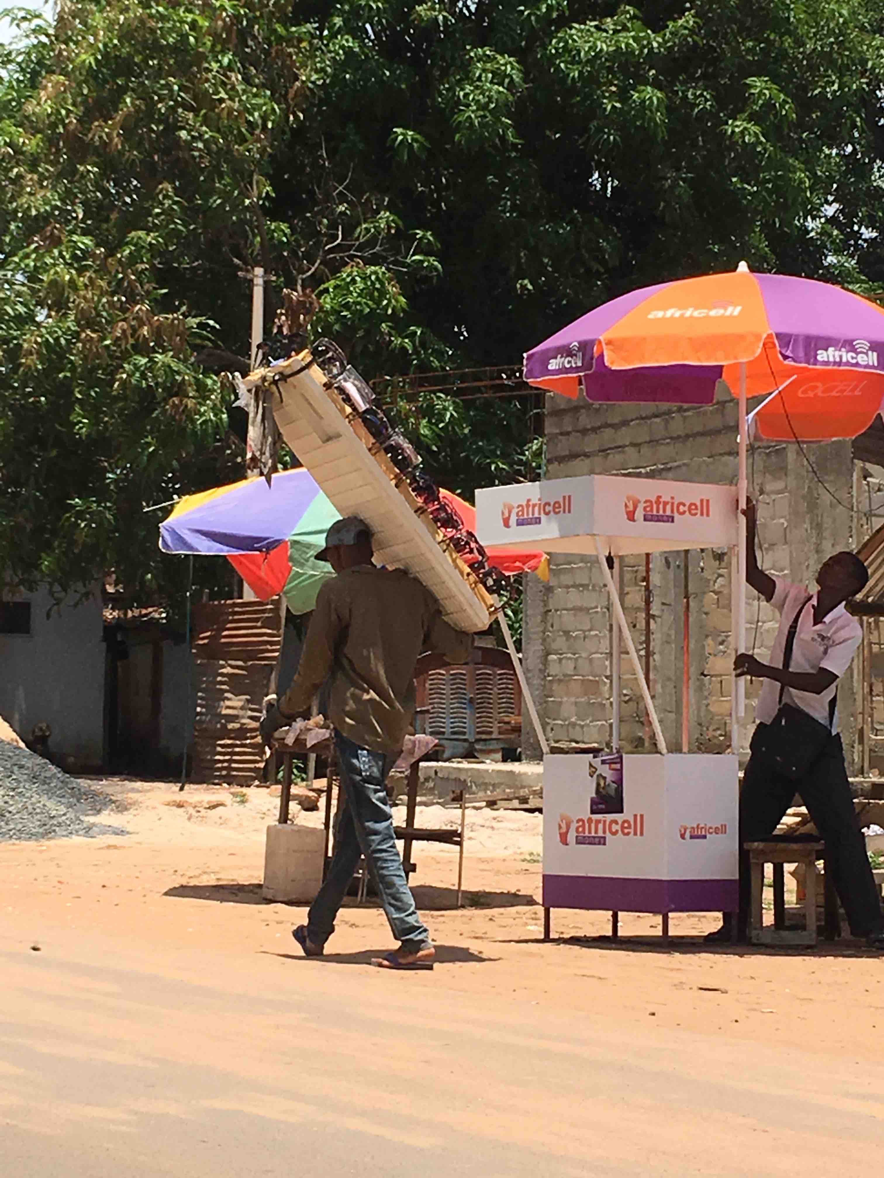 Arbeit in Gambia